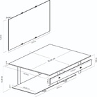 Gabinete De Vidro Para Banheiro 70cm It Inox Com Cuba Oval -