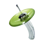 Gabinete De Vidro Para Banheiro Inox 90cm Curvado Duplo Com T