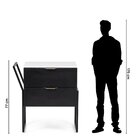 Gabinete Design Artemobili Preto/branco