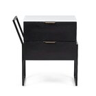 Gabinete Design Artemobili Preto/branco