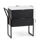 Gabinete Design Artemobili Preto/branco