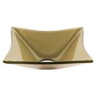 Gabinete Dourado De Vidro 40cm Cq30cm