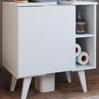 Gabinete E Armario Com Espelho Para Banheiro B95 Novam