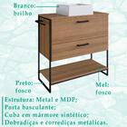 Gabinete E Cuba Banheiro Industrial 80 Cm Pt Gav 1028x94101 Pp