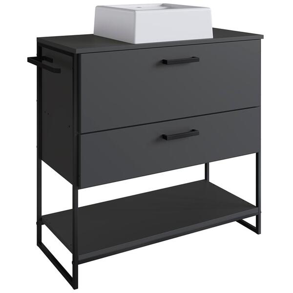 Gabinete E Cuba Banheiro Industrial 80 Cm Pt Gav 1028x94101 Pp