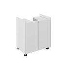 Gabinete Eccos Com Porta Branco – Fabri Móveis