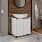 Gabinete Eccos Com Porta Branco – Fabri Móveis