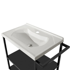 Gabinete Estilo Industrial Ipanema P/ Banheiro Com Cuba 0,64m