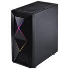 Gabinete Full-tower Dimension Preto Com Led E Fan Traseiro Rg