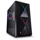 Gabinete Full-tower Dimension Preto Com Led E Fan Traseiro Rg