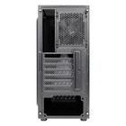 Gabinete Gamer Aerocool Delta Preto Rgb Latetal Vidro