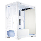 Gabinete Gamer K-mex Poseidon Branco Vidro Temperado Sem Fan