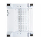 Gabinete Gamer K-mex Space Aqua Branco Vidro Temperado Mid To