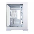 Gabinete Gamer K-mex Space Aqua Branco Vidro Temperado Mid To