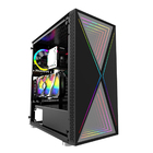 Gabinete Gamer Led Pulse Advanced Com Cooler Lateral Vidro