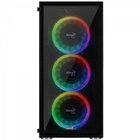 Gabinete Gamer Mid Tower Quartz Revo Rgb Preto Aerocool