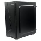 Gabinete Gamer Preto Vidro Lateral