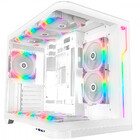 Gabinete Gamer Redragon Wideload Extreme Rgb Branco Vidro Cur