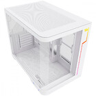 Gabinete Gamer Redragon Wideload Extreme Rgb Branco Vidro Cur