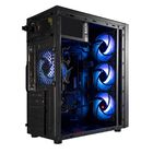 Gabinete Gamer Sate 4 Coolers Fans RGB Preto com Lateral em A
