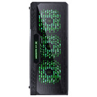 Gabinete Gamer Vx Gaming Lumia Com Lateral Acrilica Preto 3 X