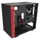 Gabinete H210 Matte Black/red - Ca-h210b-br