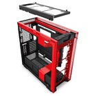 Gabinete H710i Matte Black/red - Ca-h710i-br