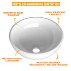 Gabinete Industrial para Banheiro com Tampo Mdf e Cuba de Apo