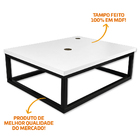 Gabinete Industrial para Banheiro com Tampo Mdf e Cuba de Apo