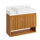 Gabinete Júlia com Cuba 80x56x35cm Marrom Agardi