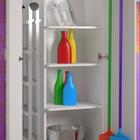 Gabinete Lavanderia Balcão Branco 2 Portas Chão