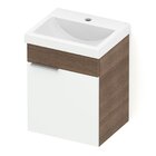 Gabinete Like Com 1 Porta 410x340 Com Lavatório Like Branco/m