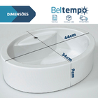 Gabinete Luxo Alto Padrão 100% Mdf Suspenso + Cuba De Apoio