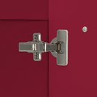 Gabinete Modulado para Banheiro com 1 Porta 2 Gavetas 105x46cm Bordô Remix