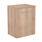 Gabinete Modulado para Banheiro com 1 Porta e Prateleira 45x32cm Amadeirado Claro Remix