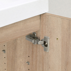 Gabinete Modulado para Banheiro com 2 Portas 1 Prateleira 60x32cm Amadeirado Claro Remix