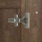 Gabinete Modulado para Banheiro com 2 Portas 2 Prateleiras 90x46cm Amadeirado Escuro Remix