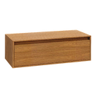 Gabinete Onix Boreal 100x30x45cm Marrom Agardi