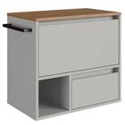 Gabinete Para Banheiro 01 Porta 01 Gaveta 60cm Proddy