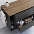 Gabinete Para Banheiro 01 Porta 01 Gaveta 80cm Proddy