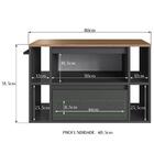 Gabinete Para Banheiro 01 Porta 01 Gaveta 80cm Proddy