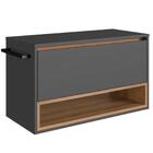 Gabinete Para Banheiro 01 Porta Basculante 80cm Proddy