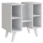 Gabinete Para Banheiro 01 Porta E 4 Nichos B86 Novam