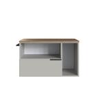 Gabinete Para Banheiro 02 Portas 01 Gaveta 80cm Proddy