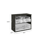 Gabinete Para Banheiro 03 Gavetas Sem Cuba Loft Bosi - Portoro