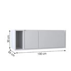 Gabinete Para Banheiro 100cm Florence Branco