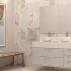 Gabinete Para Banheiro 120 Cm Lilli Suspenso Branco