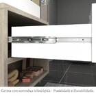 Gabinete Para Banheiro 1 Gaveta 60cm Sem Cuba Malta  Barrique