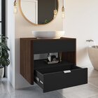 Gabinete Para Banheiro 1 Gaveta Santorini Móveis Bechara Noga