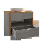 Gabinete Para Banheiro 1 Gaveta Santorini Móveis Bechara Tita